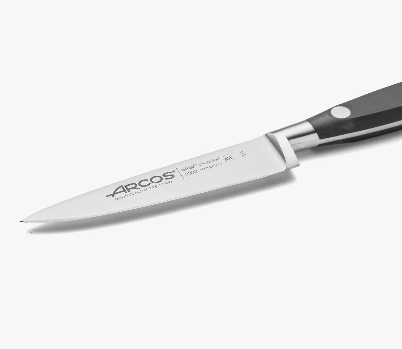 ARCOS Noże kuchenne Forged Paring 100 mm stal nierdzewna czarny Riviera