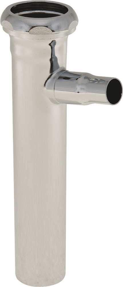 804736 KEENEY DISHWASHER BRANCH TAILPIECE WITH SLIP JOINT, 3/4 IN. CLAMP, CHROME PLATED, 22 GAUGE, 1-1/2 X 8 X 7/8 IN.