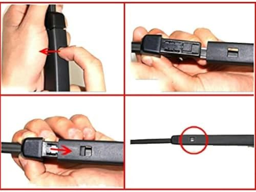 Essuie-glace arrière complet bras balai Skoda Superb 2009 2010 2011