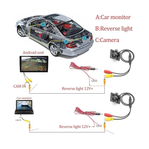 Caméra de recul pour SEAT Exeo et ST 2008-2013 capteur CCD HD - 6