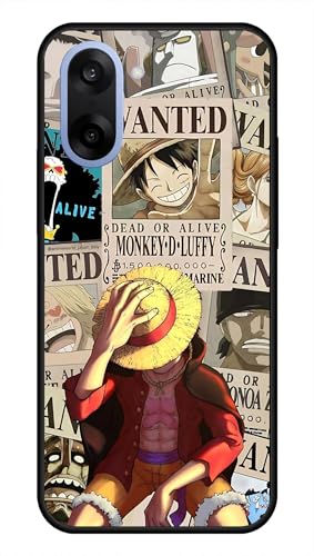 Image of NDCOM for OnePlus Nord CE 5 Back Cover | Protective OnePlus Nord CE5 Back Cover | Shockproof OnePlus Nord CE 5G Case Cover | Anime One Piece Wanted Luffy Printed Metal Case