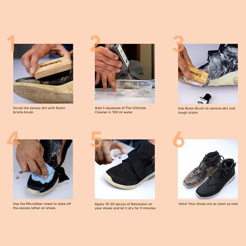 Image of Shoe mistri Universal Shoe Care Kit Drawer | Shoe Cleaning, Polishing & Maintenance Set for Leather, Suede & Sneakers