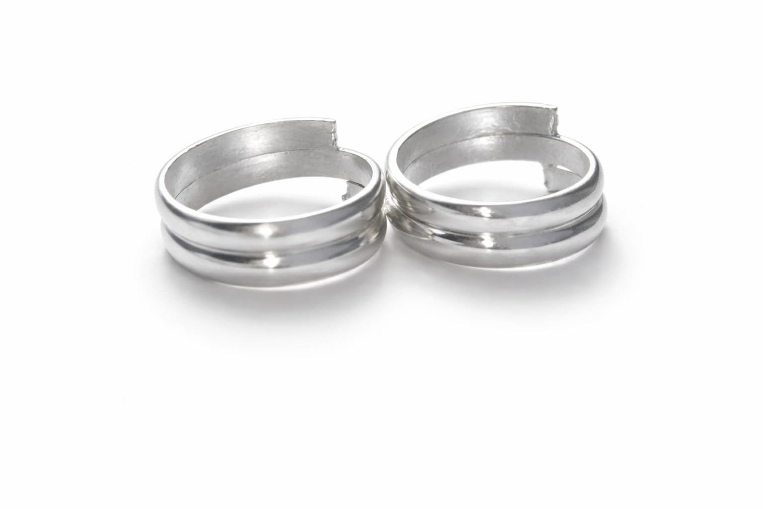 Swamini Creations Simple Toe Rings for Women | Adjustable Fit | 1 Pair-picture-56
