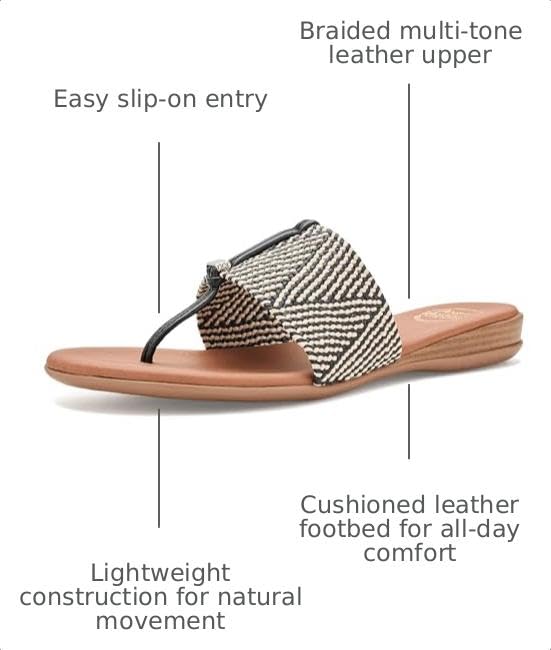 Image of Andre Assous Nice Woven Featherweight Flat