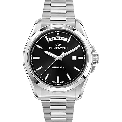 Philip Watch Amalfi Orologio Uomo, Automatico, Analogico - 43mm