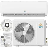 Oylus Mini Split Ac/Heating System - 12000 BTU Ductless Mini Split Air Conditioner with Heat Pump, 19 SEER2 115V Energy Efficient Ac Unit Up to 750 Sq.Ft with Installation Kit