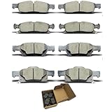 CCTECHMASS Brake Pads Sets Fit For Dodge...