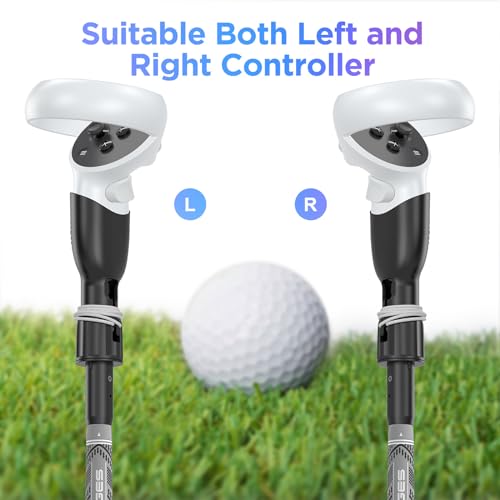 YOGES VR Golf Club Handle Quest 2