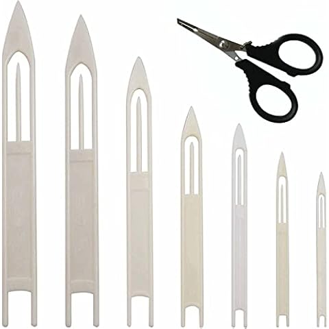 Netz-Reparatur-Set Nadel - 7-teiliges Kunststoff-Angelnetz Cover