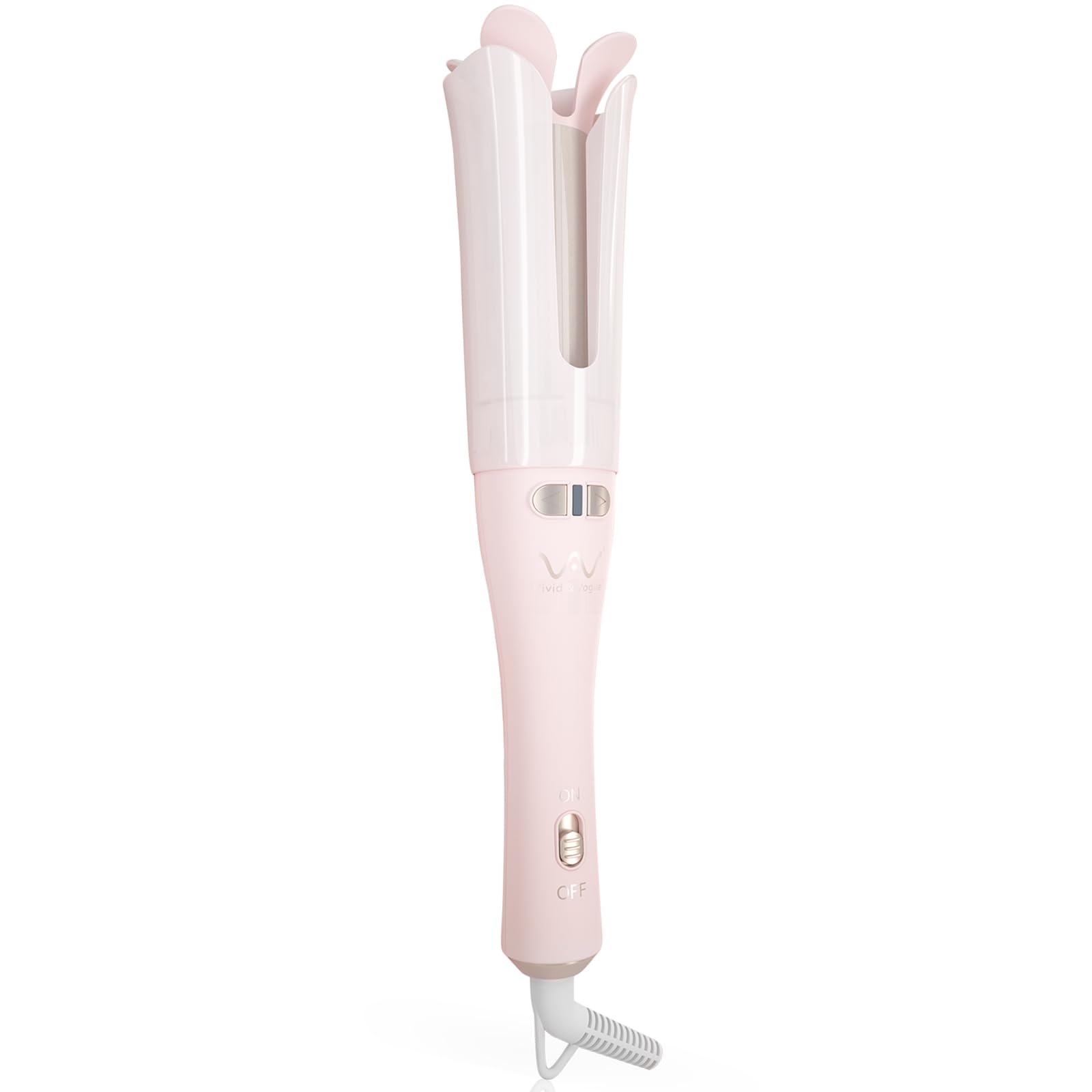 Automatic Rotating Curling Iron Pumped-Up Volume Long Barrel Curling Wand for Long Hair Ceramic Hair Curler for Women