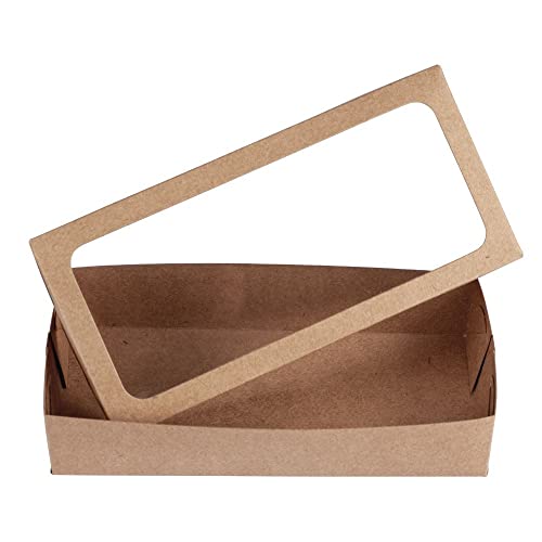 CAIXA DE PAPEL KRAFT 17X8X3,5CM VISOR 15 UNIDADES