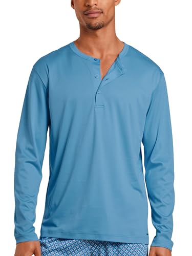 Preisvergleich Produktbild Calida Herren RMX Sleep Leisure T-Shirt, azurit Blue, 46-48