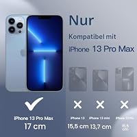JETech Silikon Hülle für iPhone 13 Pro Max, Kobaltblau – Ansicht 2