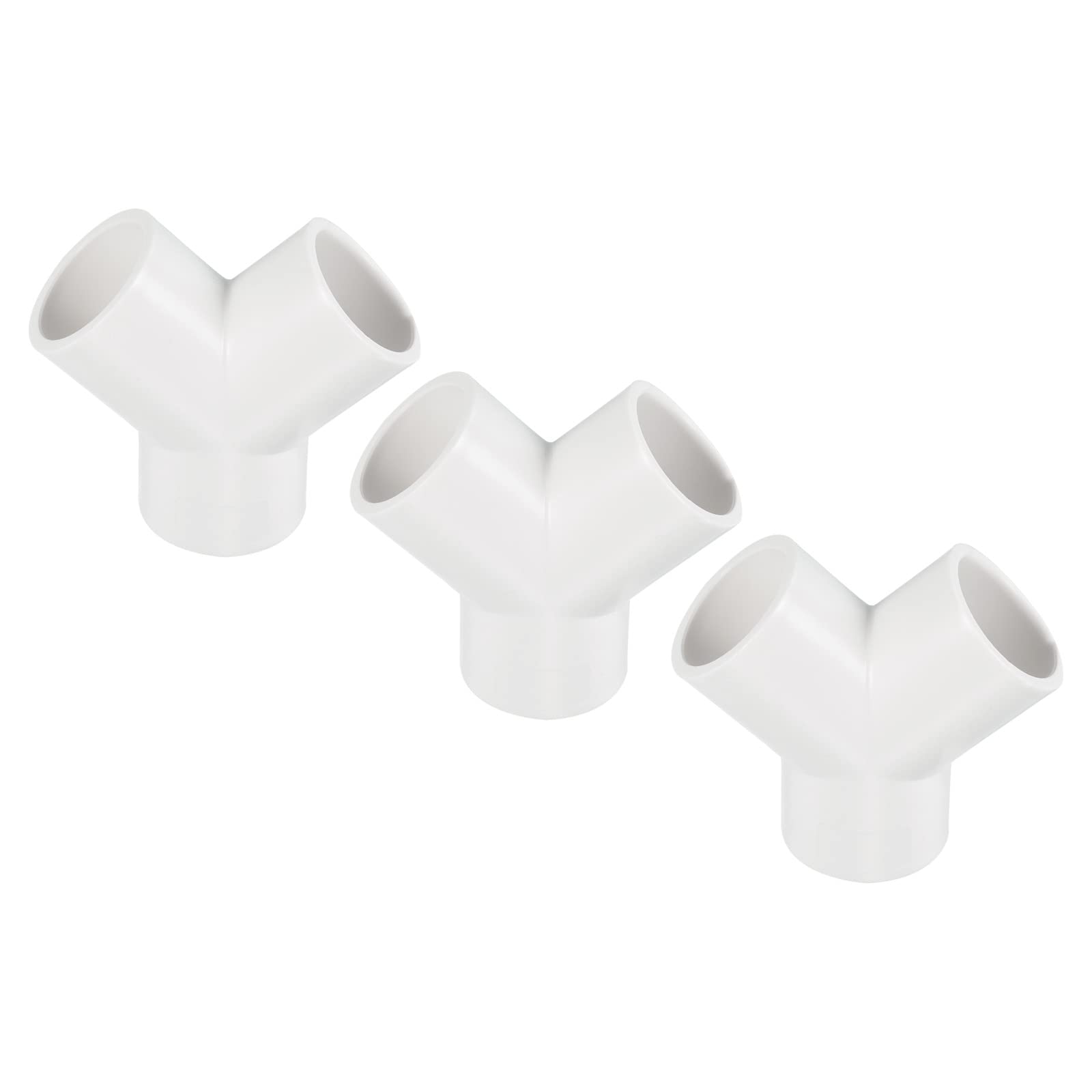 Raccord de tuyau en PVC anti fuite 2,5 cm à 3 voies pour réparer l'arrosage de maison
