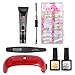 Produktbild Winkey UV Gel Build Gel Nagel Fingerverlängerung Weiches klares Gel Nail Art Werkzeugset RosaLind Kristall Nagelverlängerung Gel Set DIY Nagelverlängerungswerkzeug (I)