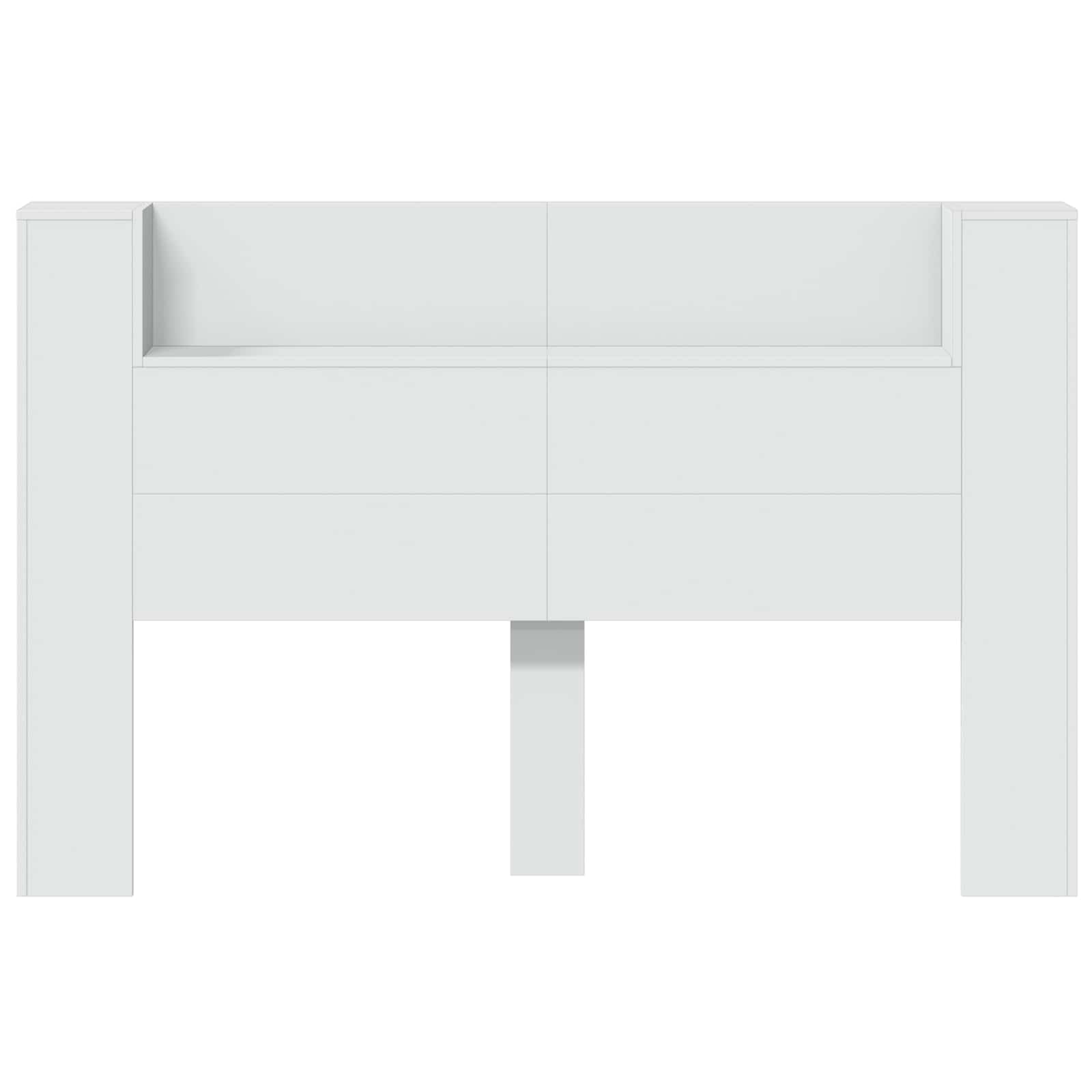 Générique Tête de lit Blanc 160 x 16,5 x 103,5 cm Bois d'ingénierie,Meubles,Lits & Accessoires,Têtes et Pieds de lit,Blanc,26.04 KG,3418682