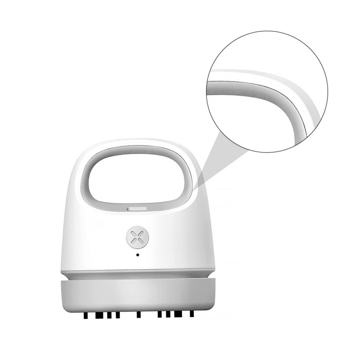 ERINGOGO Aspiratore da Tavolo Portatile, Pulitore USB Abs Leggero | Raccoglie Cenere e Briciole, Adatto per Ufficio e Casa, Formato Compatto Ricarica USB