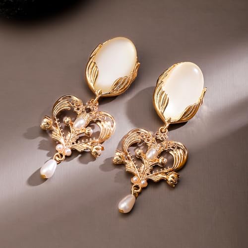 Image of Rubans Demi Fine Stainless Steel Stud Earrings Daily Gift for Women & Girls
