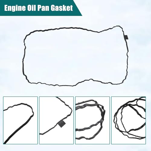 Image of Engine Oil Pan Gasket EA888 MK3 1.8T 2.0T Compatible With AUDI A1 A3 Q2 Q3 TT VW Polo Tiguan Passat Seat Skoda 06K103649J 06K103649
