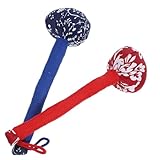 BETOOKY 2 Stück Rückenmassagehammer aus Stoff Leichter Massage Stab für Körperliche Pflege für Bauch und Beine für Büro und Reisen