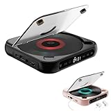 Gran regalo: los reproductores de CD portátiles con altavoces pueden ser la opción de regalo para amigos. El uso de una amplia gama de escenarios, ya sea escuchar música, aprender puede satisfacer tus necesidades funcionales