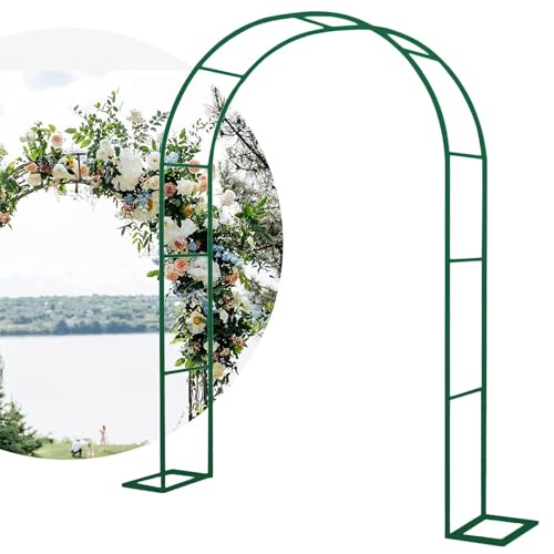 Tonnelle de jardin avec treillis solide pour rosier grimpant
