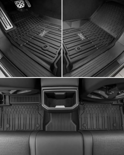 Image of 3W Floor Mats for Toyota Tacoma 2024-2026 Double Cab Automatic