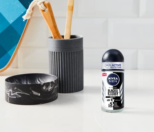 Nivea Men Invisible Black & White Antitranspirant 6×150 ml - View 2
