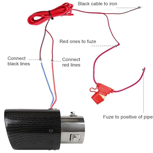 Embout d'échappement LED pour sublimer vos trajets nocturnes et sorties racing - 6