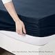 Utopia Bedding Jersey Spannbettlaken, Marineblau, 160 x 200 cm – 25 cm, Bettlaken Baumwollmischung, Zuschnitte für Dicke Matratzen