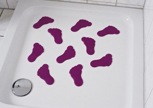 Ridder 695130-350 Mini Bath / Shower Mat XXS Feet Purple