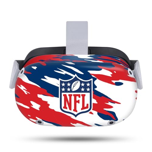 Skin vinyle Meta Quest 2 NFL camouflage bouclier protection sur mesure