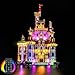 Zestaw oświetleniowy LED do Lego 43263 - do Beauty and The Beast Castle model DIY oświetlenie niestandardowe (model nie wchodzi w zakres dostawy) (wersja pilota)