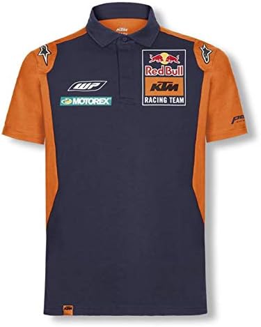 Red Bull KTM Official Teamline Polo Maglietta, Blu Uomini Polo Shirt, KTM  Factory Racing Abbigliamento \u0026 Merchandising Ufficiale : Amazon.it: Auto e  Moto