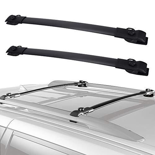 LEDKINGDOMUS Cross Bars Roof Racks Compatible for 2011-2020 Toyota Sienna, Luggage Crossbars Cargo
