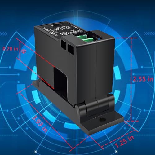 image for Nodehawk FCS521-SP-420E AC Current Transmitter, 0-50A Split Core, 4-20