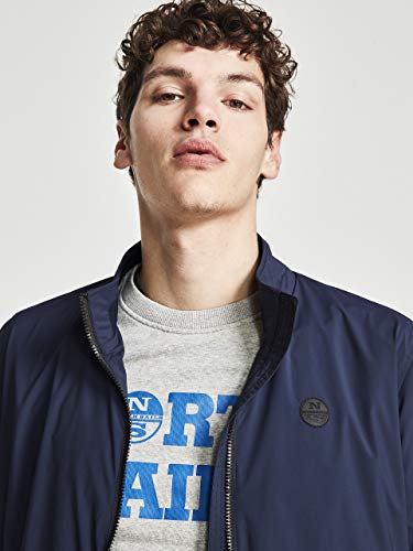 NORTH SAILS Sailor Uomo Giacca in Blu Navy Nylon