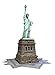Ravensburger Statue of Liberty 108 Piece 3D Jigsaw Puzzle for Kids and Adults - Easy Click Technology Means Pieces Fit Together Perfectly, Blue