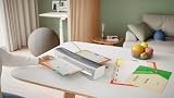 Leitz, Laminator iLAM Home Office A4, Odpwiedni do Domowego Biura, Kolor Szary, 73680089