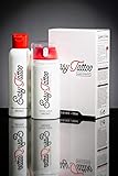 Care after tattoo Easytattoo® Care kit jabón y crema cicatrizante de pH neutro (100ml)