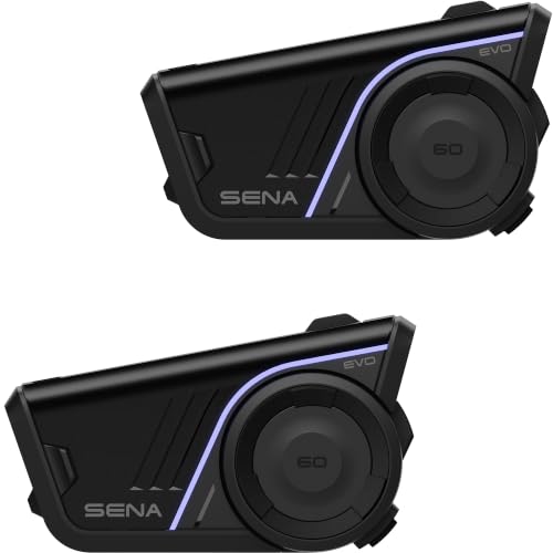 Image of Sena 60S EVO Motorcycle Bluetooth Communication Headset (Dual Pack)