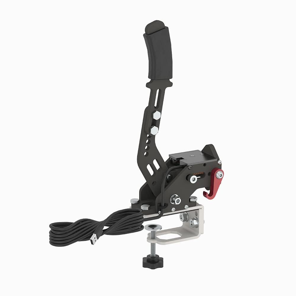 AIVCOPB USB Handbrake,64 bit USB Brake for Sim Racing with Clamp