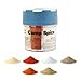 Coghlan’s Camp Spice – 6-in-1 Spice Shaker with Cayenne, Oregano, Garlic Salt, Paprika, Salt & Black Pepper – Compact Seasoning for Camping, BBQs, Travel, Home Kitchens – Made in USA