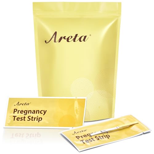 Areta Pregnancy Test Strips: 20 Pack hCG Tests - Highly Accurate Kit for Rapid Results Before Your Missed Period