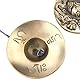 Tibetische Glocke, Buddhistische Percussion-Instrumente, Tibetisch-buddhistisches Glockenspiel, Tingsha-Becken für Yoga, Mediation, Zen-Praxis, Klangtherapie, Heilung(Doppeltes Drachenmuster)