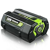 VANTTECH BA1400T 56V 5.0Ah Lithium Ion Battery Replacement for EGO 56V Battery BA2800 BA2800T BA4200 BA4200T BA1400 BA5600T Replacement for EGO CS1604 CS1804 CS1403 HT2400 LB6504 Cordless Power Tools