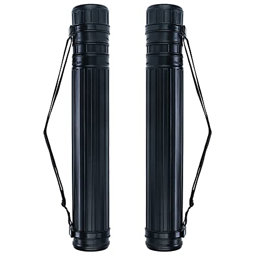TRANSON 2-Pack Small Poster Tube Storage 17“ to 27”