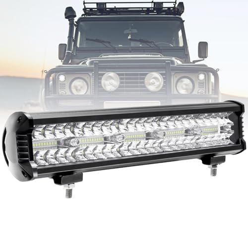 CCLIFE Led Arbeitsscheinwerfer 12V Scheinwerfer 300W Auto Traktor 15 Zoll IP67 Offroad 6500K Wasserdicht Arbeitslicht Spotlight für SUV UTV ATV LKW, 1 Stück CushHom CCLIFE Led Arbeitsscheinwerfer 12V Scheinwerfer 300W Auto Traktor 15 Zoll IP67 Offroad 6500K Wasserdicht Arbeitslicht Spotlight für SUV UTV ATV LKW, 1 Stück CushHom