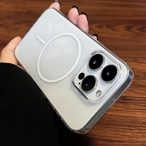Coque rigide iPhone 16 Plus avec chargement sans fil magnétique et dos antichoc