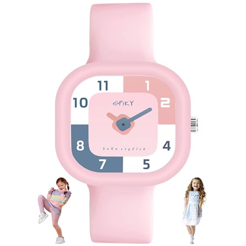 Image of SPIKY Analog Watch for Kids | Water Resistant, Scratch Proof & Lightweight | Durable Silicone Strap | Unisex Best Birthday Gift | Analogue Wrist Watches for Girls & Boys | Age 2-14 yrs